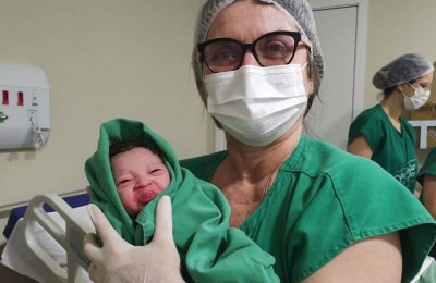 Nasce o primeiro bebê na Nova Maternidade Dona Evangelina Rosa em Teresina