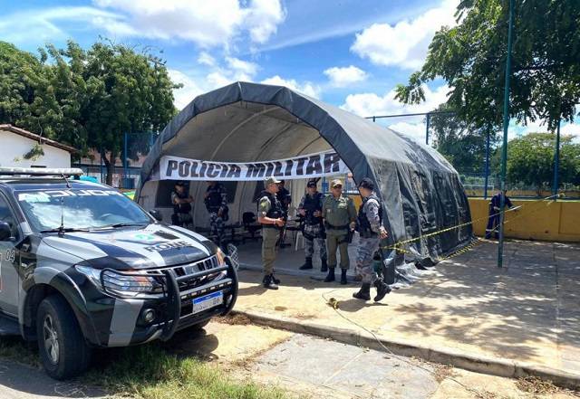 Posto de Comando da PM da Vila Paraíso, bairro Santo Antônio, na zona Sul de Teresina