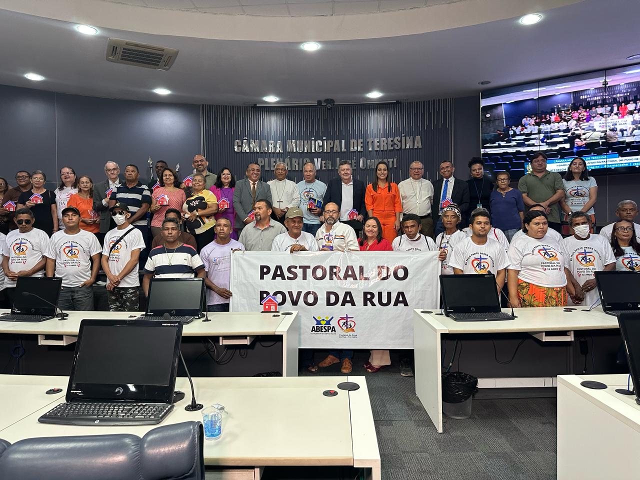 Governo do Piauí reafirma parceria com Pastoral do Povo de Rua durante solenidade alusiva aos 12 anos da entidade